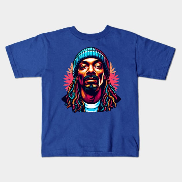 Snoop Dogg #5 Kids T-Shirt by Review SJW Podcast